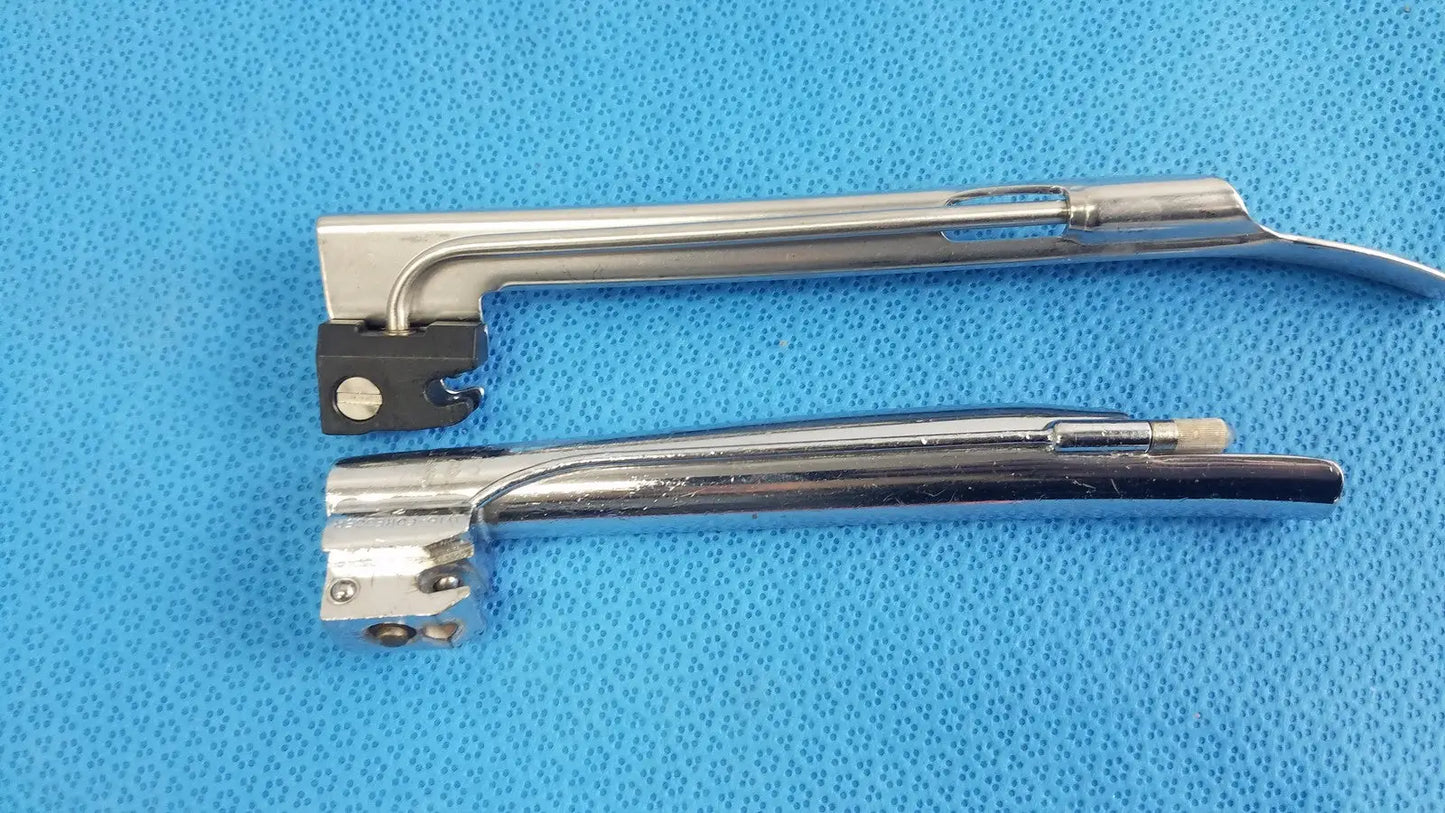 Welch Allyn Mil 3 Fiber Optic Laryngoscope Blade - Lot Of 2