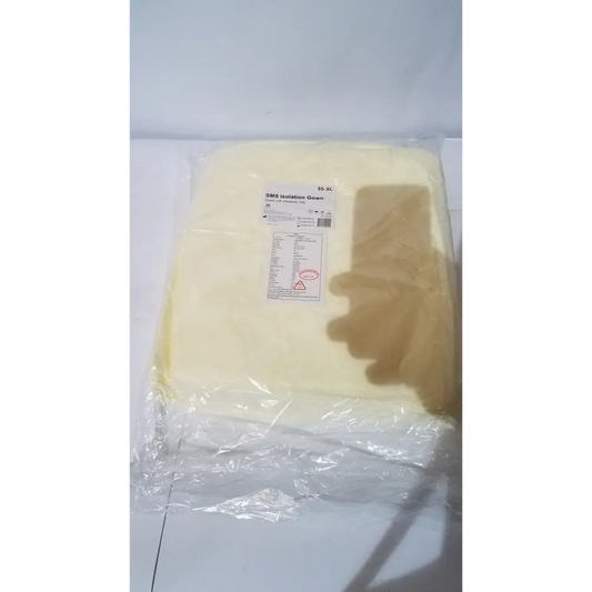 XIANTAO 55-XL SMS Isolation Gown with Elastic Cuff – Ultrasonic Sealed 23g