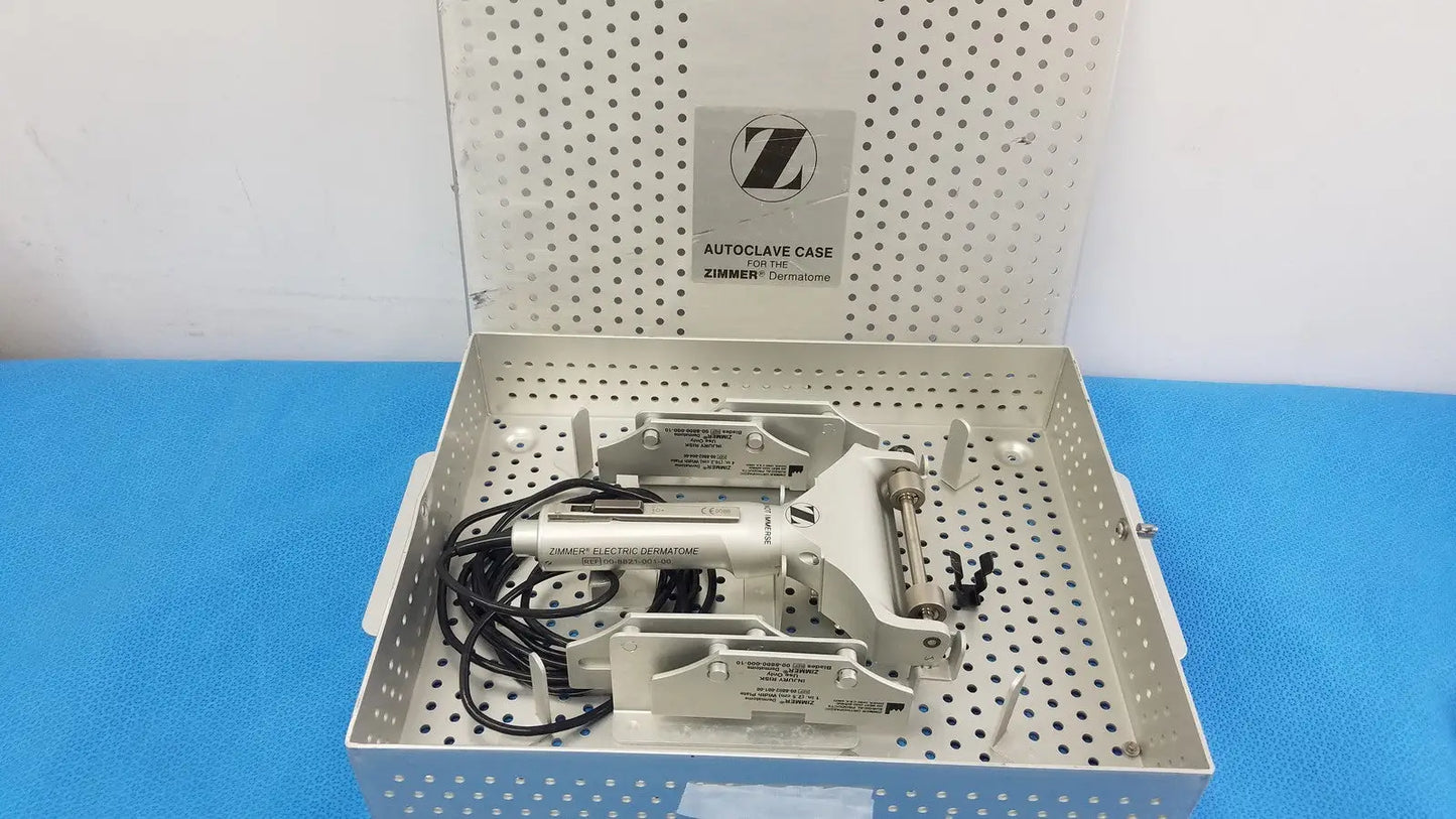 Zimmer 8821-01 Electric Dermatome AutoClave Case