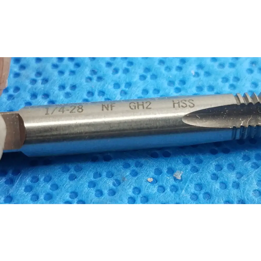 1/4-28 Bottoming Tap – High-Precision Thread Cutting