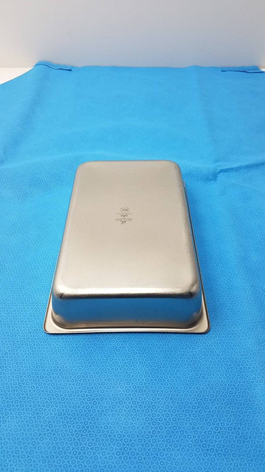 10’’ Stainless Steel Foodservice Pan – 2.5’’ Deep Steam Table Insert Used