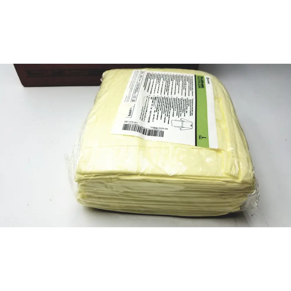 100 Count Case Halyard Tri Layer AAMi 2 Isolation Gown Size L - of 6