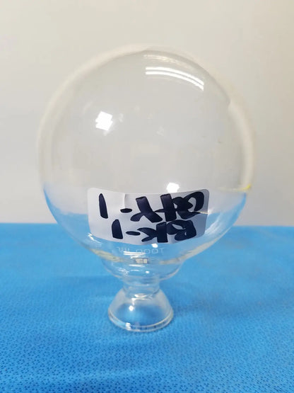 1000 mL Round Bottom Glass Flask – Single Neck Borosilicate Laboratory Vessel