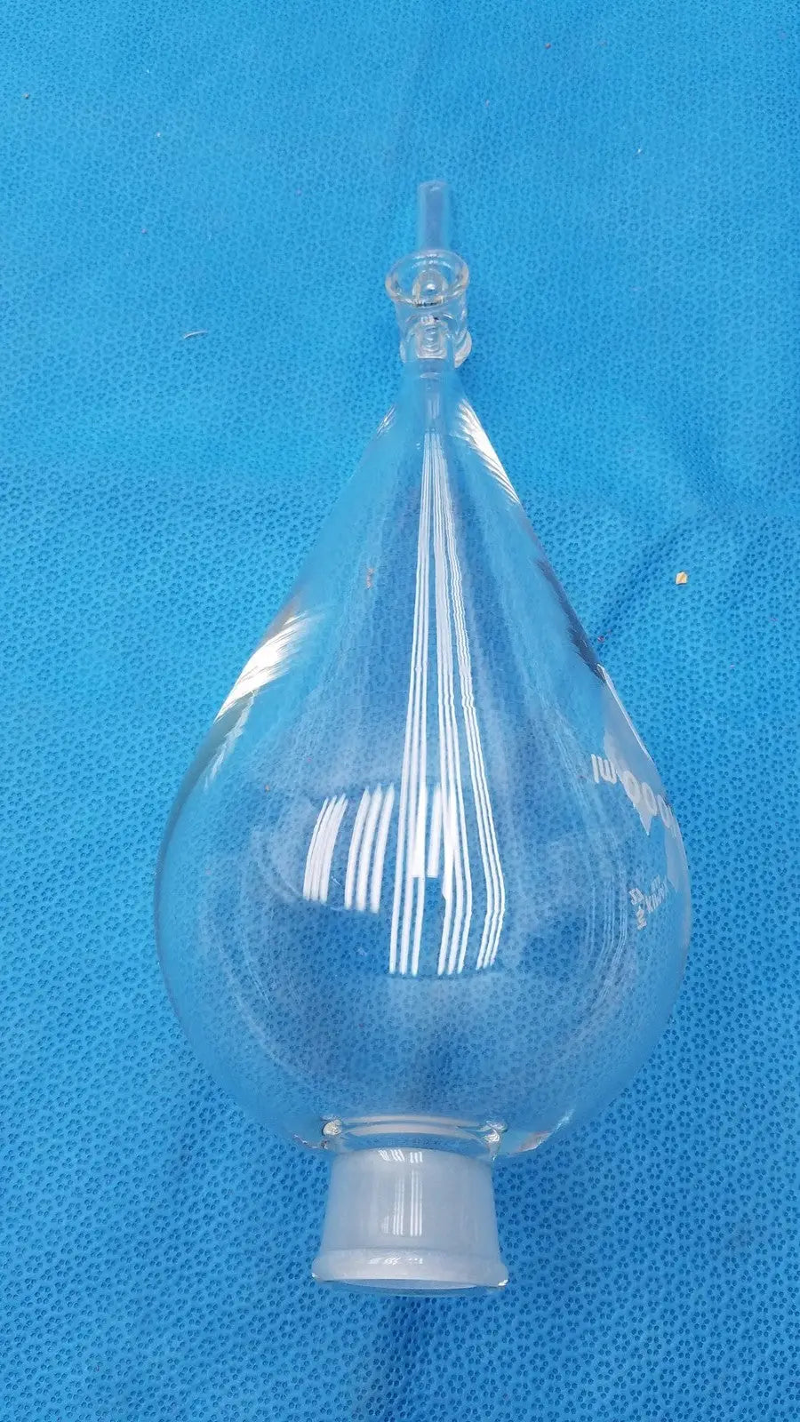 1000mL KIMAX Separatory Funnel Glass Pear Shape with PTFE Stopcock & Glass