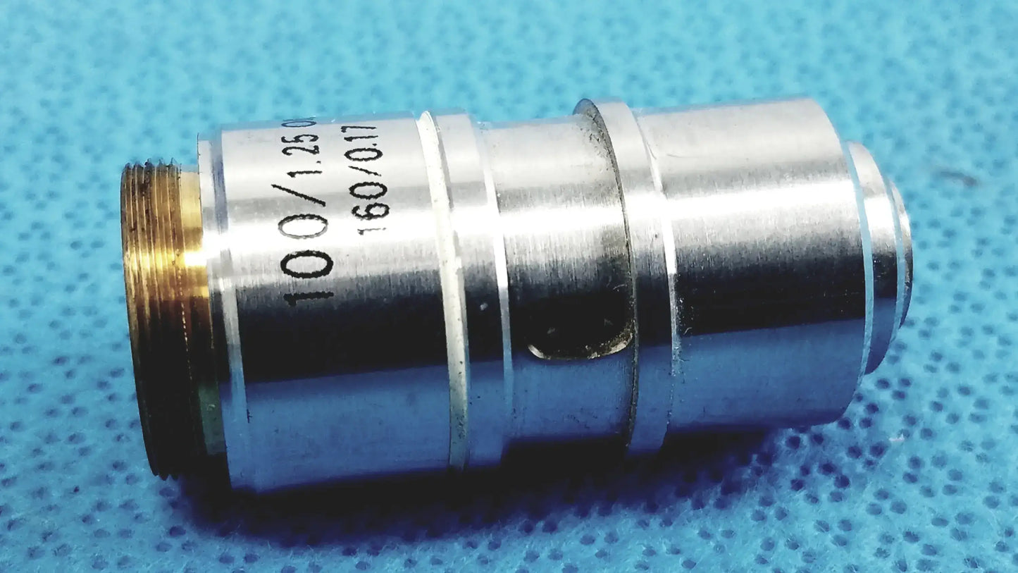 100x/1.25 Oil Immersion Microscope Objective Lens