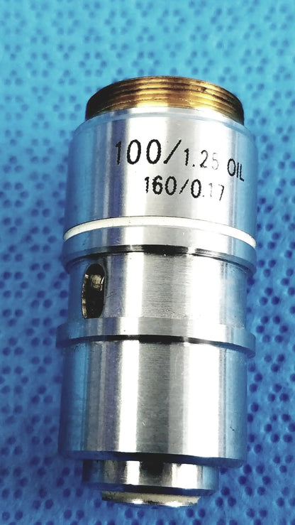 100x/1.25 Oil Immersion Microscope Objective Lens