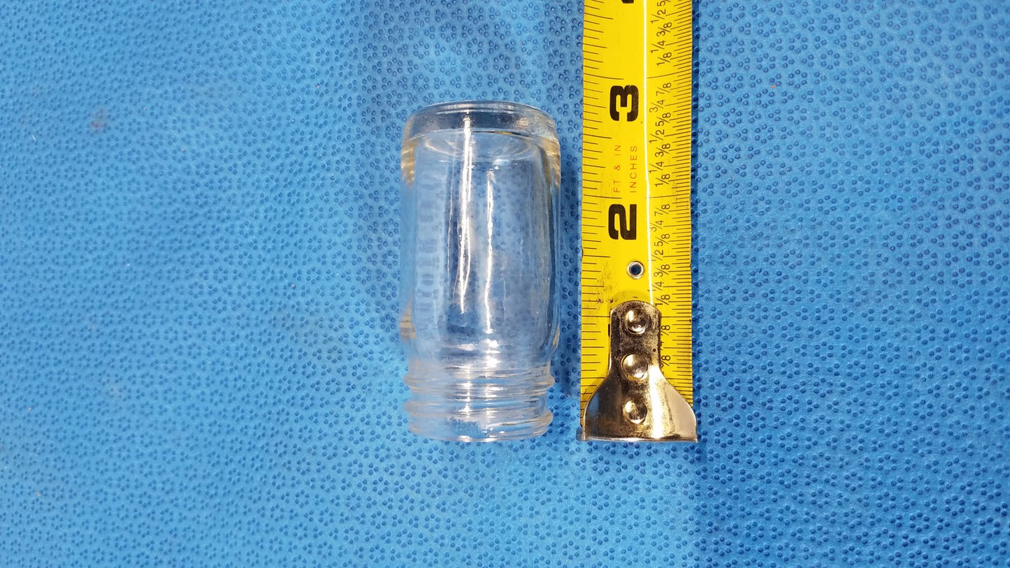 5ml Clear Glass Laboratory Jar – No Lid Straight Sided Round Bottle