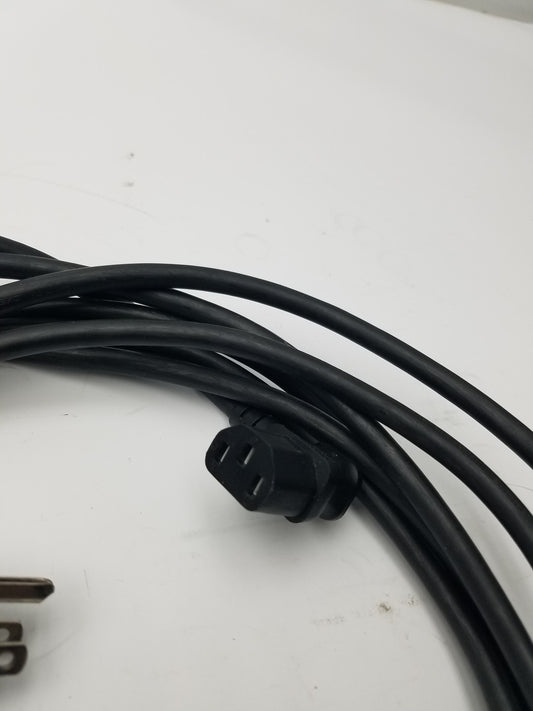 3-Prong AC Power Cord Cable for PC Monitor or Desktop – USA Plug