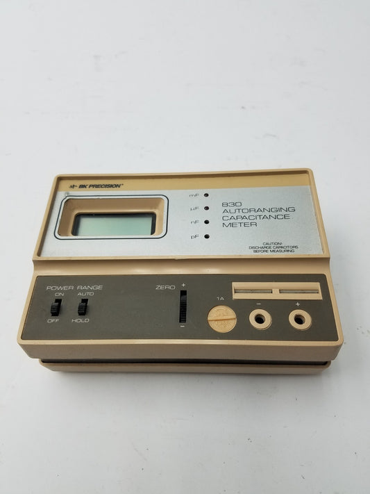 BK Precision Autoranging Capacitance Meter 830