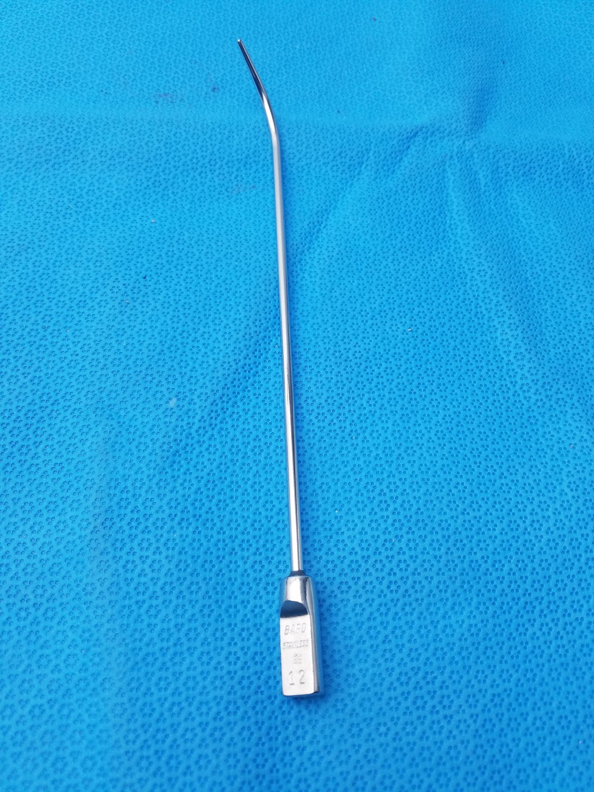 BRAD Stainless Steel Curved Surgical Instrument Size 12