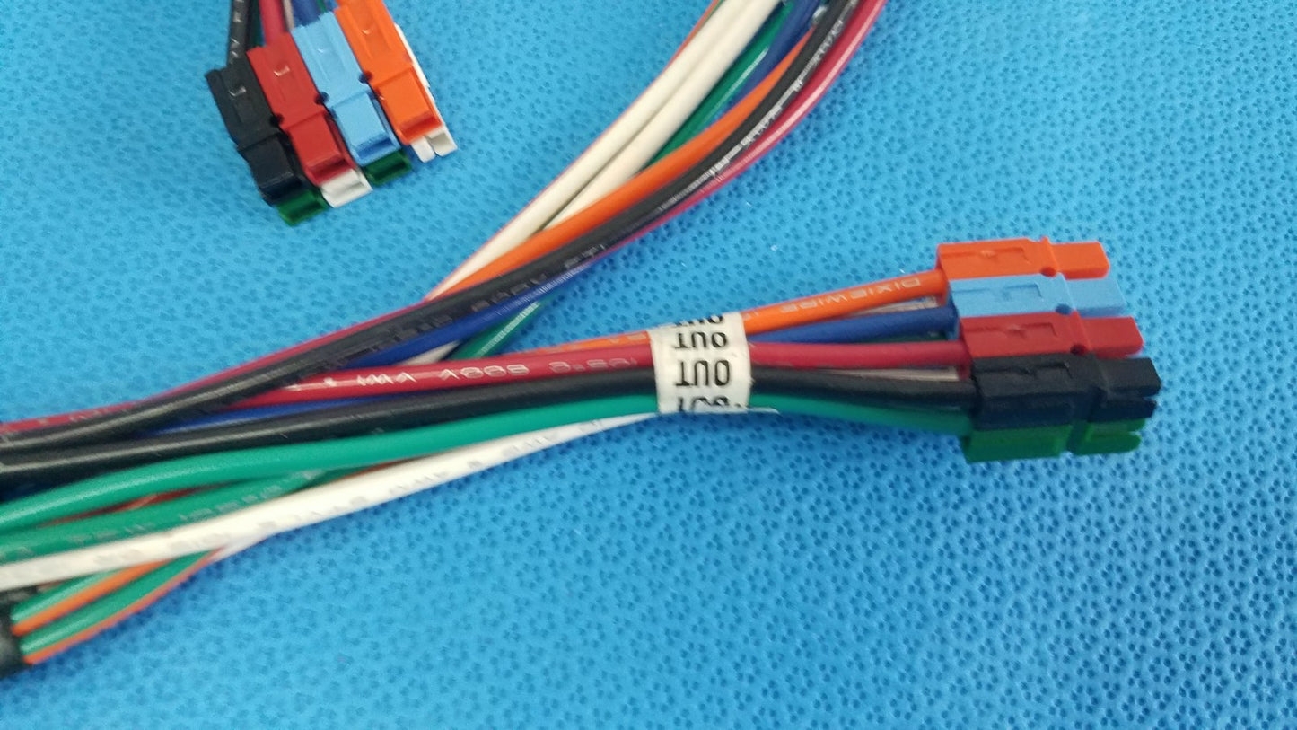 Teknion ES8T66A 8-Wire Circuit Power Harness Office Cubicle Wiring