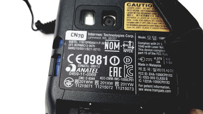 Intermec CN70 Mobile Computer Handheld Barcode Scanner With Battery