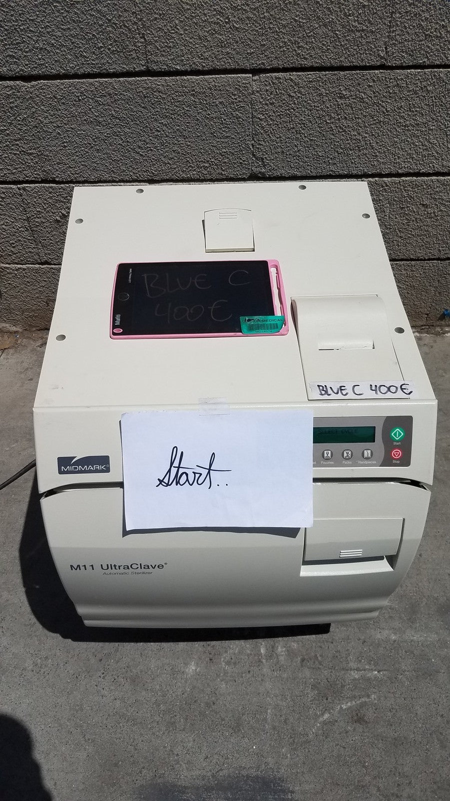 Midmark Ritter M11-022 Ultraclave Autoclave Steam Steri