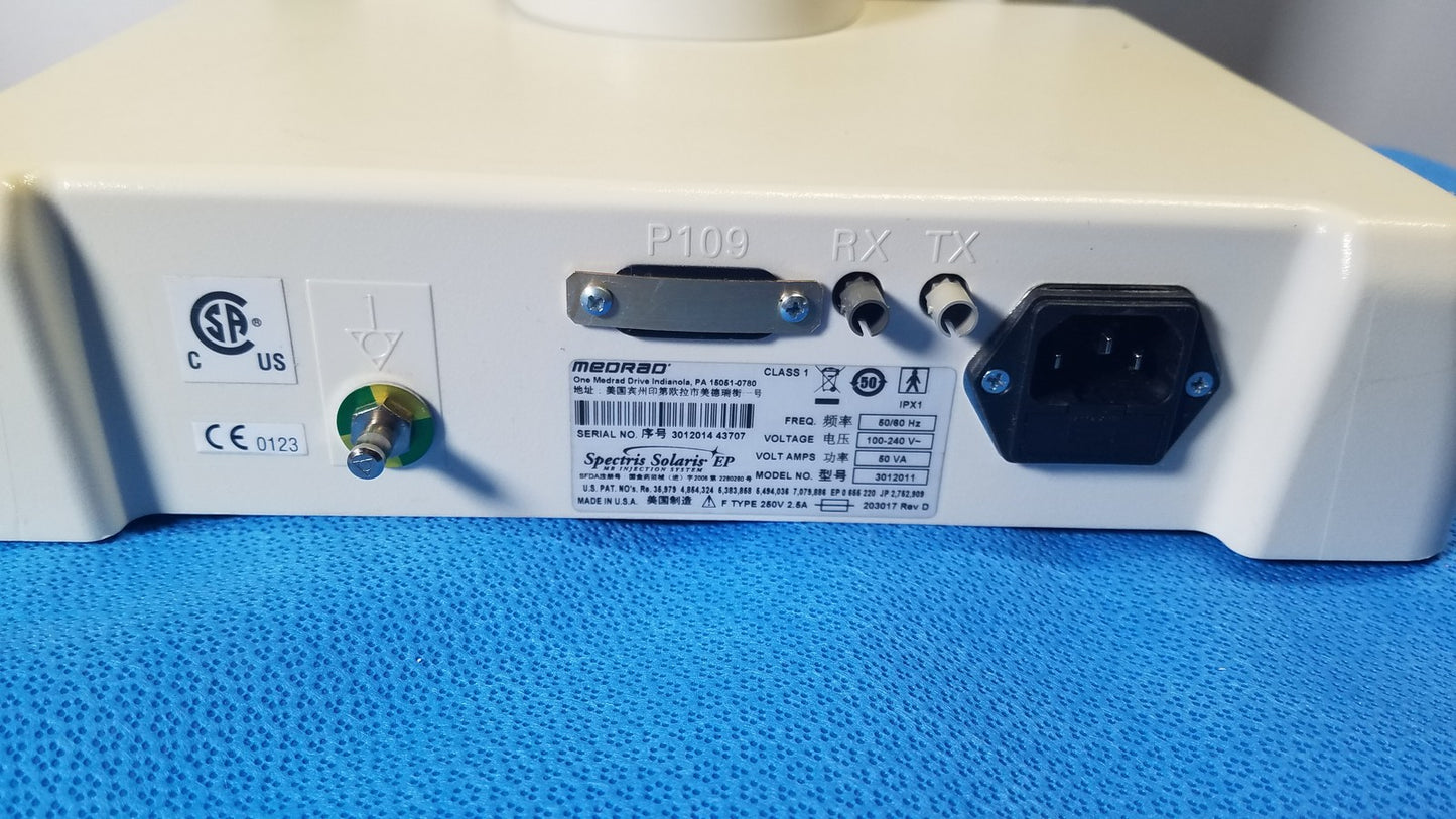 Medrad Spectris Solaris EP MR Contrast Injector System Monitor - 3012011