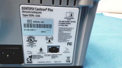 Dentsply Cavitron Plus Ultrasonic Scaling Unit Type GEN-136