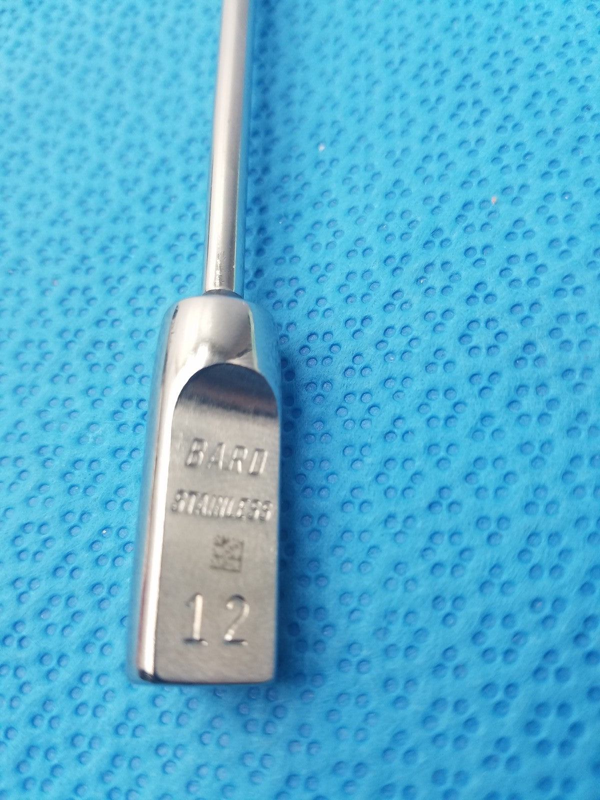 BRAD Stainless Steel Curved Surgical Instrument Size 12