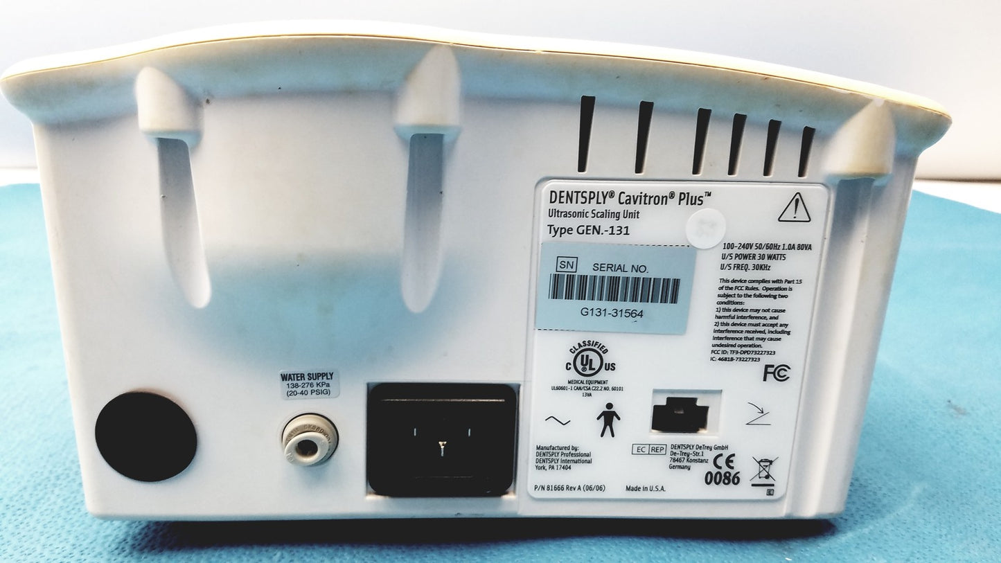 Dentsply Cavitron Plus Ultrasonic Scaling Unit  Type GEN-131