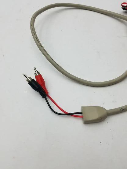 110 BK A8/ RD AS FC044 2 Sided Black and Red Cable