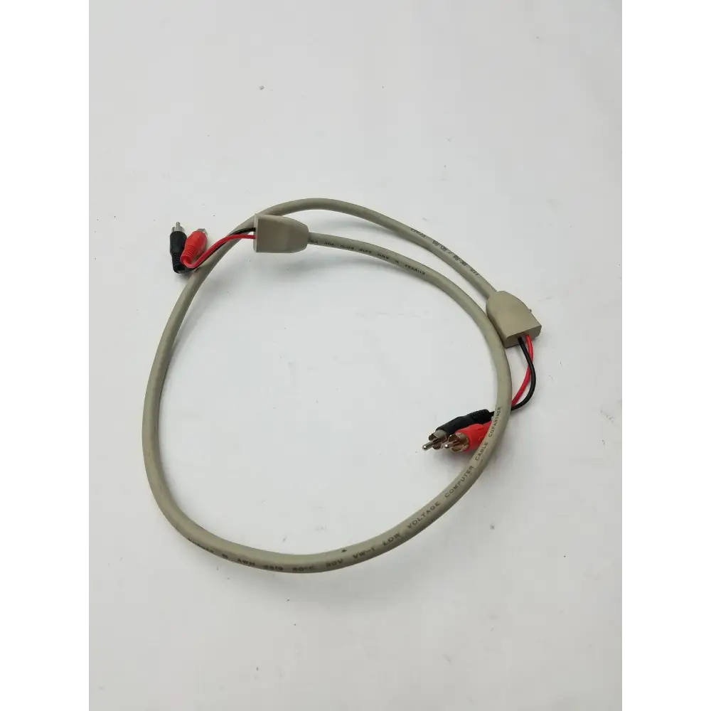 110 BK A8/ RD AS FC044 2 Sided Black and Red Cable