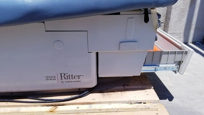 Midmark Ritter 222-016 Barrier Free Power Examination Chair With Foot Switch