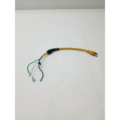 130201 120V CORD GRIP 16/3 28’’ YEL TENNANT V-WD-15 V-WVD-57 WET/DRY VAC - Power Cord Assembly