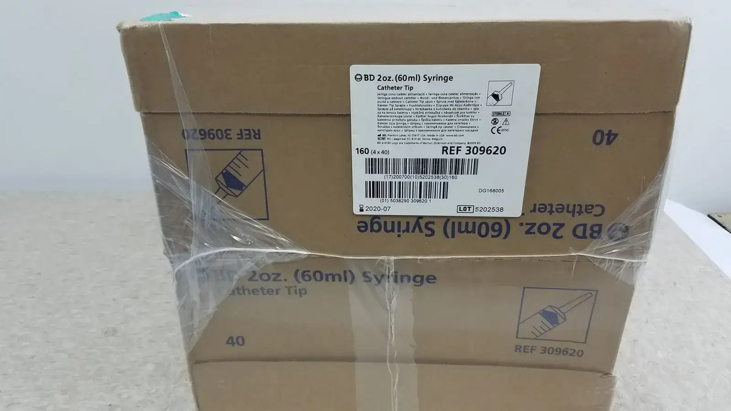 160 (4x40) Piece BD 60ml Syriinge Catheterr Tip Ref 309620 - Syringe