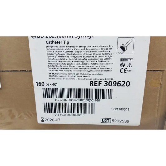160 (4x40) Piece BD 60ml Syriinge Catheterr Tip Ref 309620 - Syringe