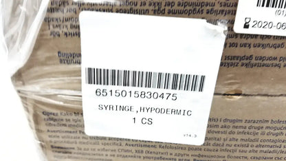 160 Piece (4x40) BD 60ml Syriinge Luer-Lok Tip Ref 309653 - Syringes