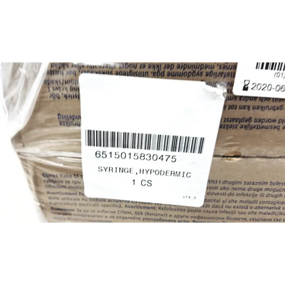 160 Piece (4x40) BD 60ml Syriinge Luer-Lok Tip Ref 309653 - Syringes