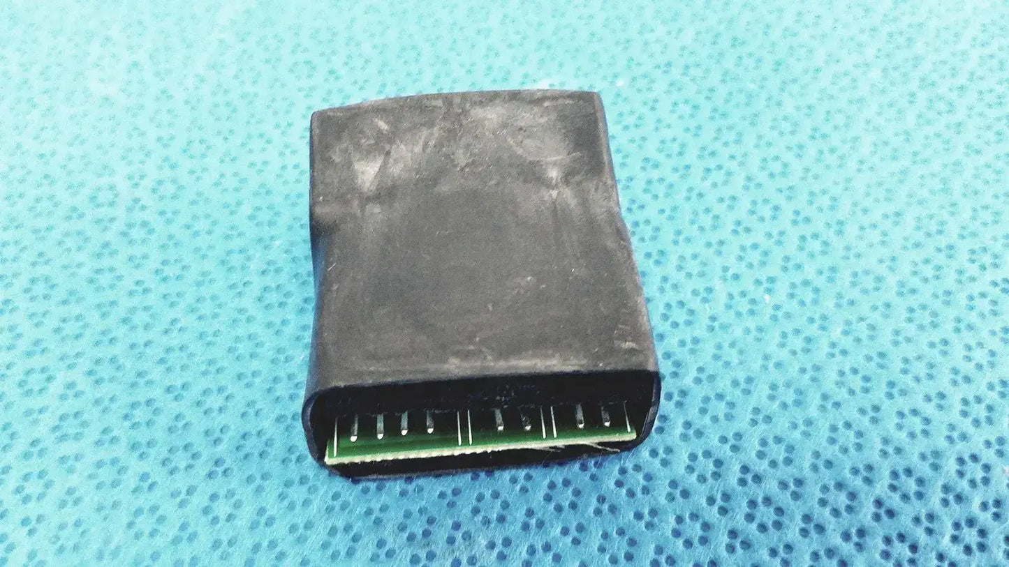 2-Port Female to USB-A Breakout Adapter Ethernet Splitter/Coupler