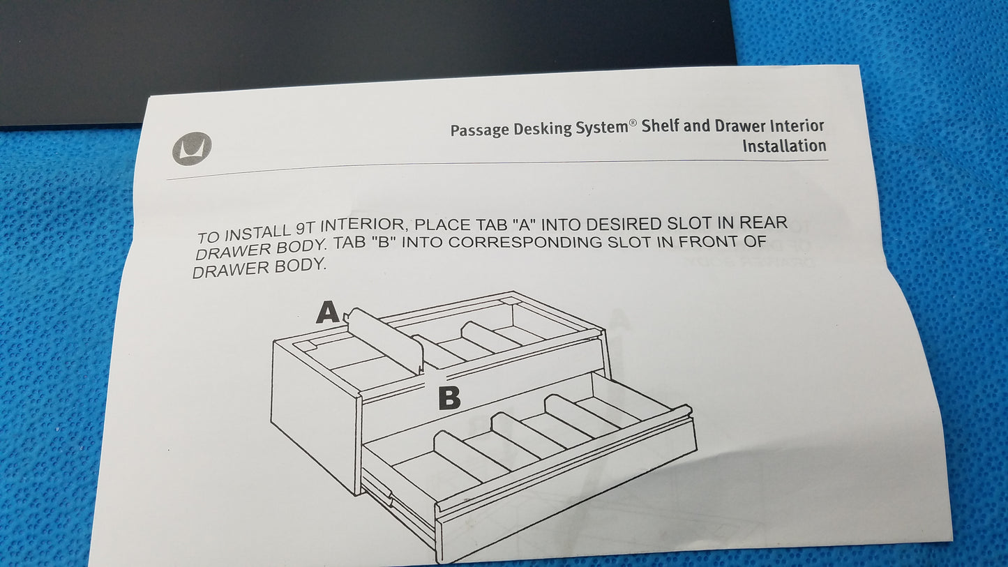 Meridian File Dividers for Lateral Cabinets 2 Pieces