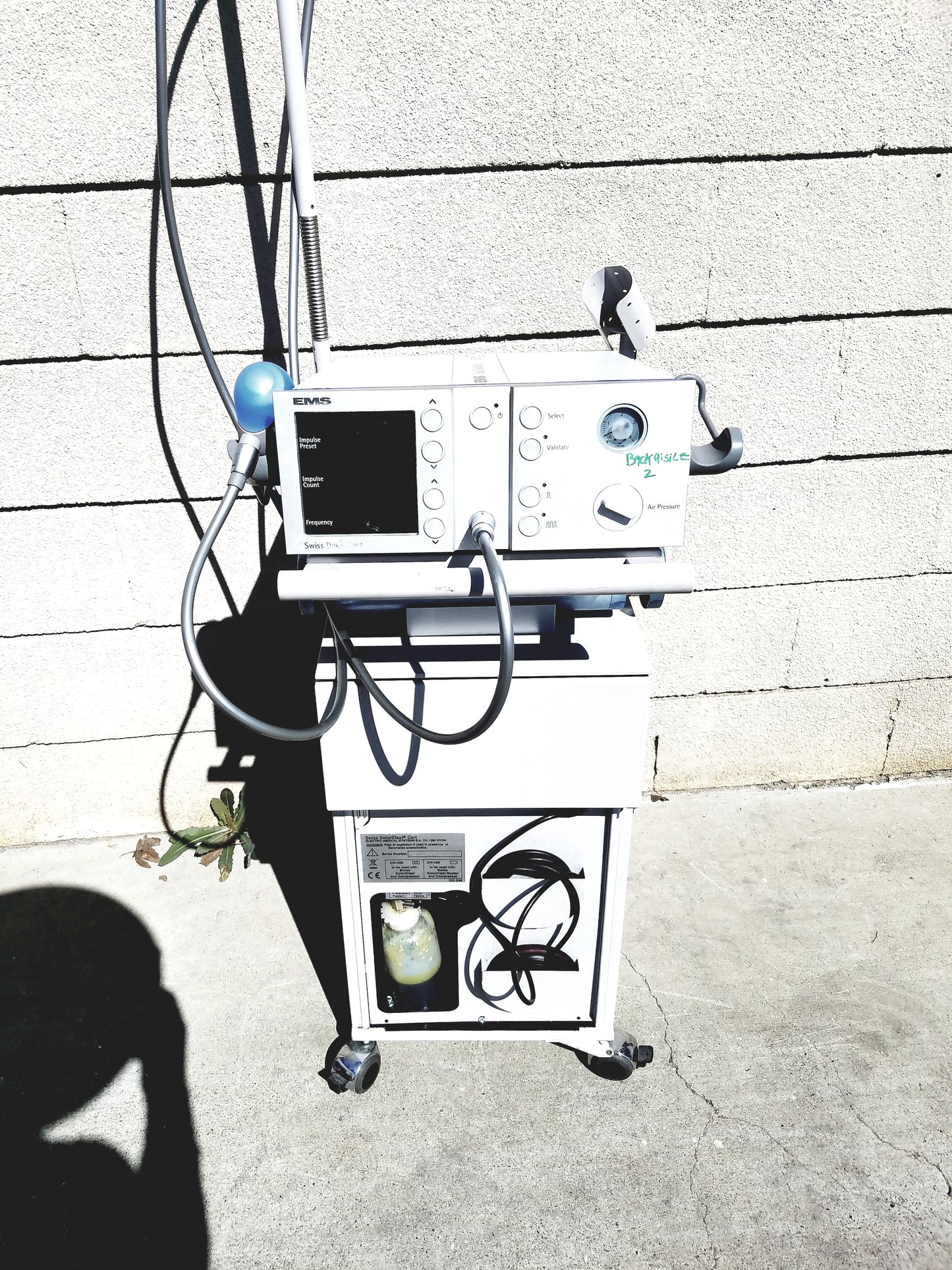 EMS Swiss DolorClast SA CH-1260 Nyon Extracorporeal Shockwave Therapy