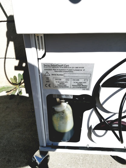 EMS Swiss DolorClast SA CH-1260 Nyon Extracorporeal Shockwave Therapy