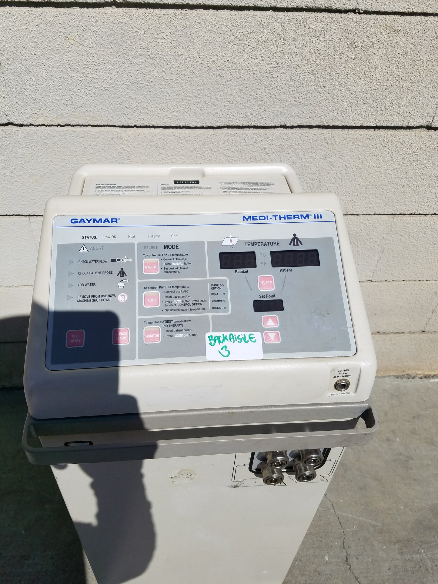 Gaymar MTA6900 Medi-Therm III Hyper / Hypothermia Machine