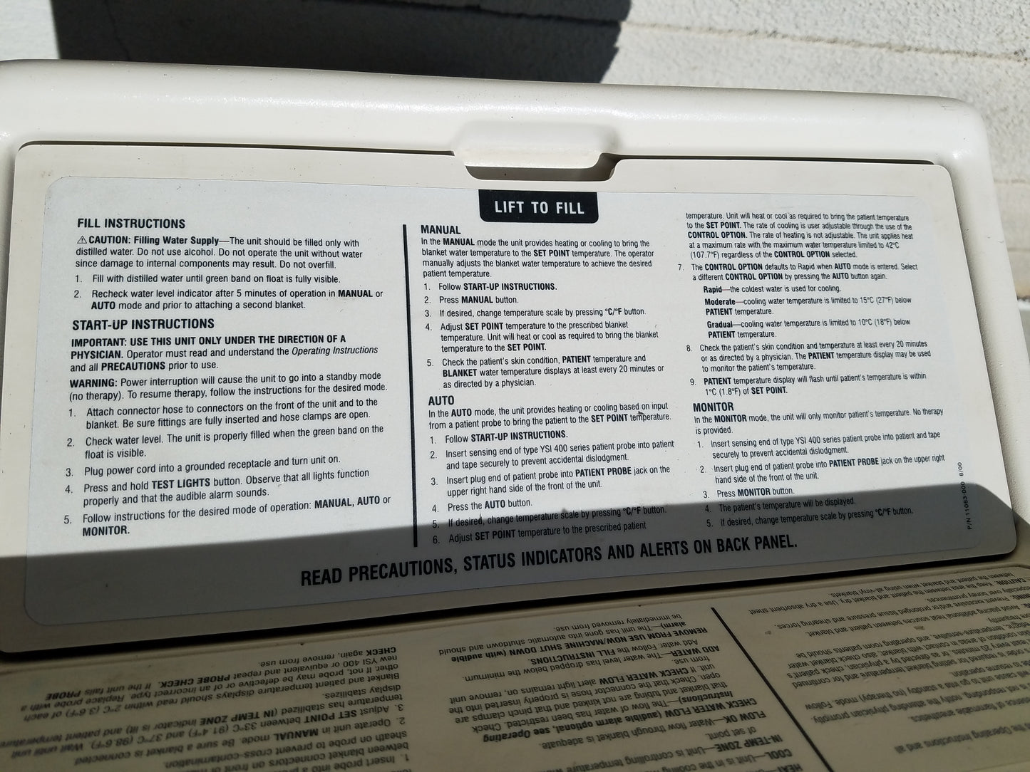 Gaymar MTA6900 Medi-Therm III Hyper / Hypothermia Machine