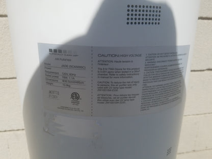 Surgically Clean Air JADE SCA5000C Air Purifier