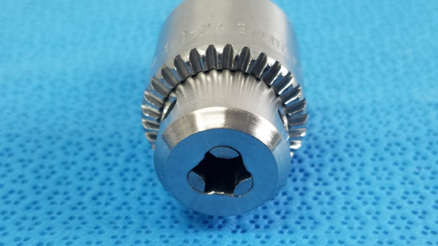 Jacobs Chuck 1BM  3/8 -24 Surgical Attachment Hand Piece