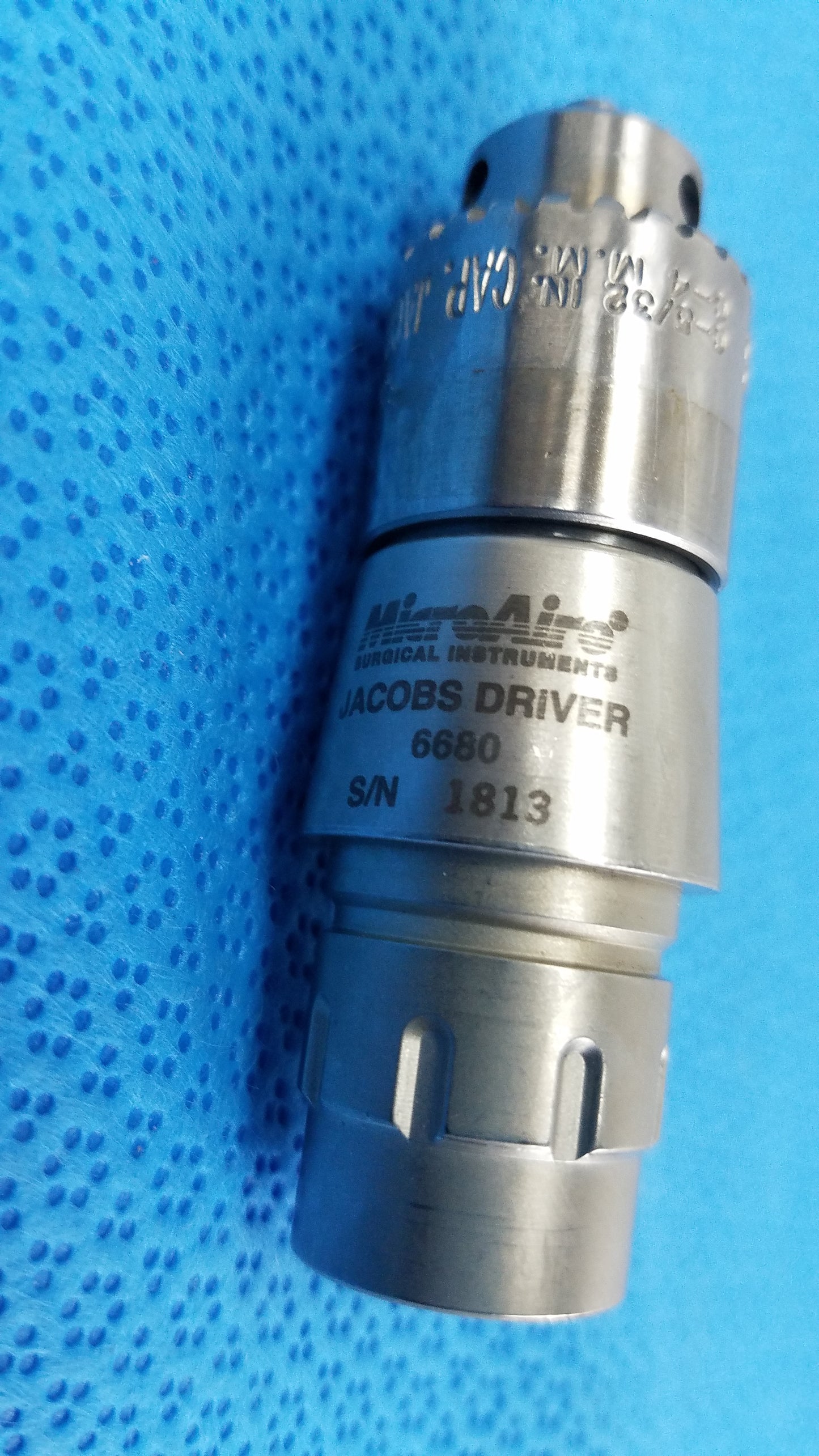 MicroAire 6680 Jacobs Driver Surgical Instrument Attachment