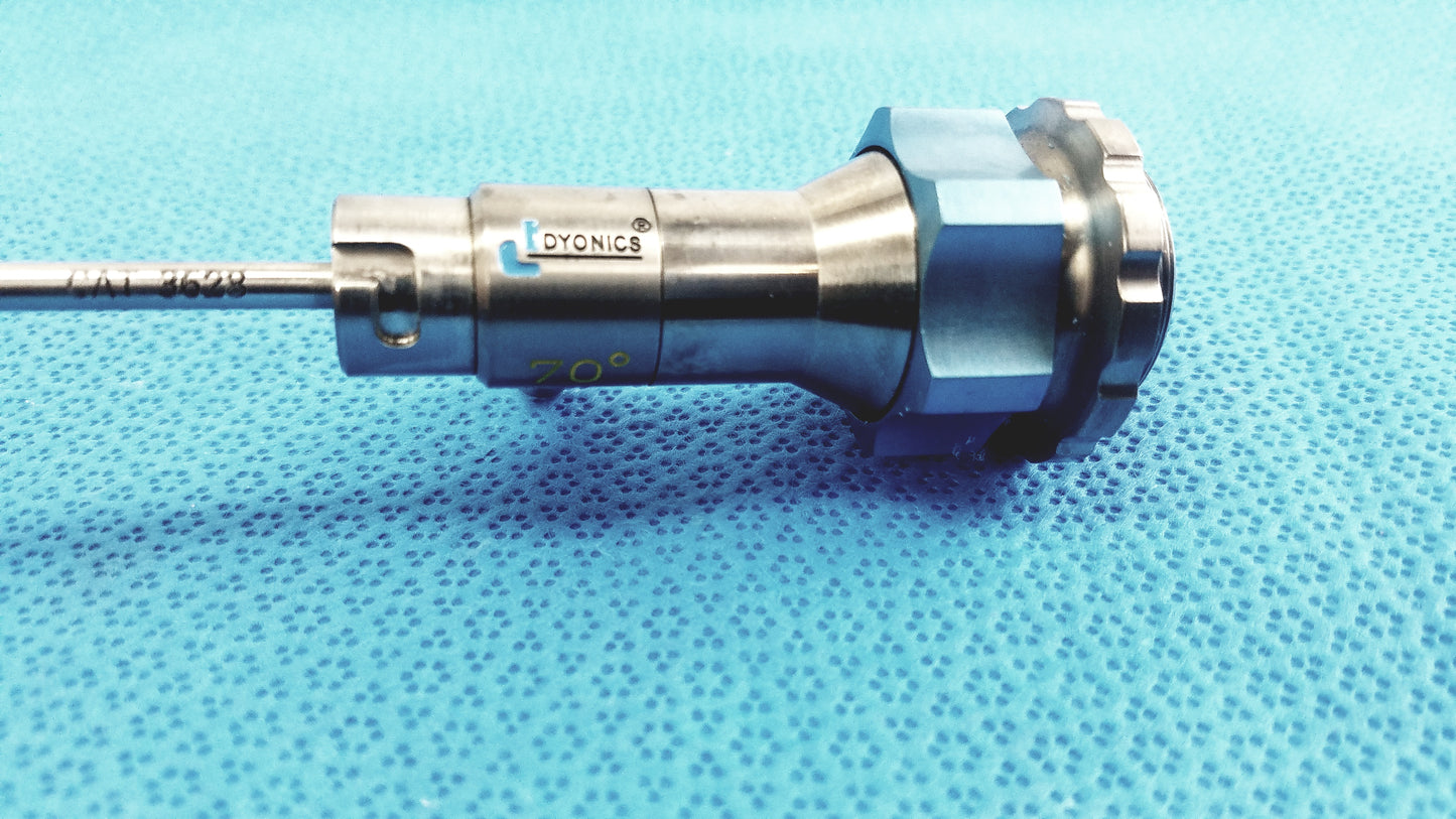 Smith & Nephew Dyonics 3628 4mm x 70° C-Mount Video Arthroscope Arthroscopy
