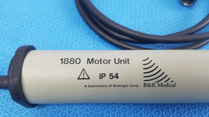 B&K Medical 1880 Motor Unit Ultrasound Drive Cable With Case
