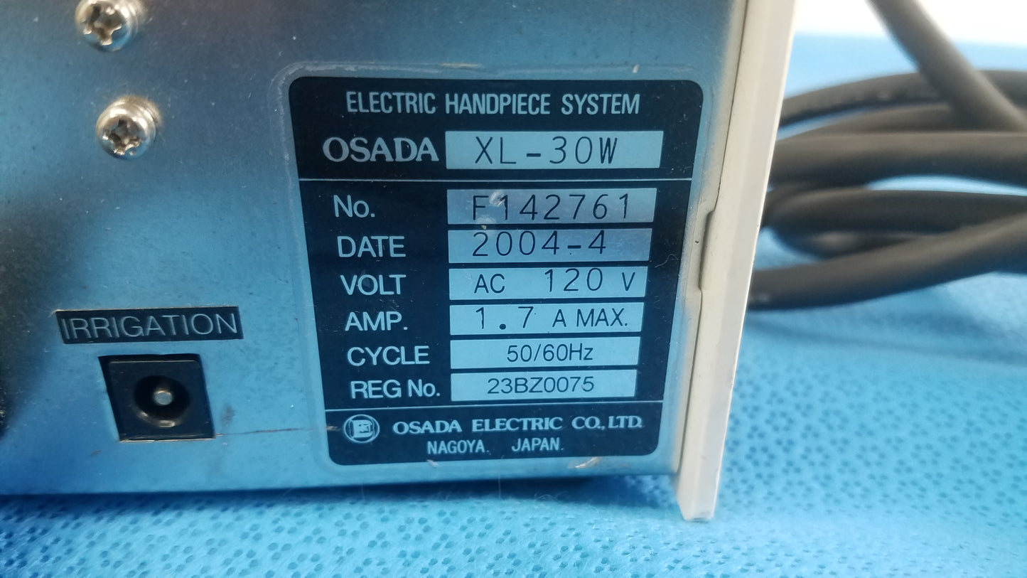 Osada XL-30W Dental Micromotor Control Unit With Foot Pedal