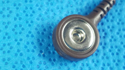 ECG 5-Lead Wire Patient Cable Snap Style Connection Set