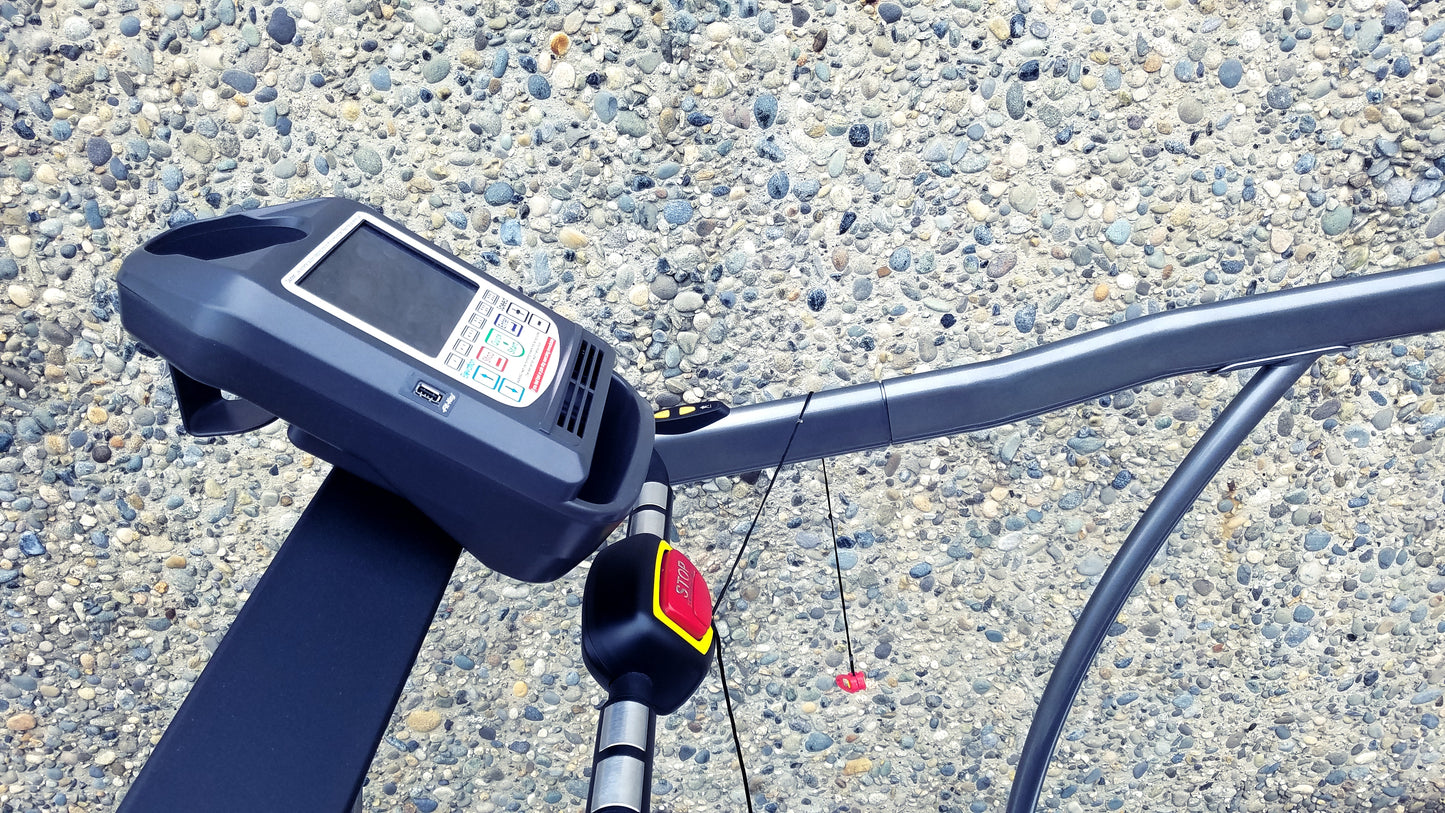 McKesson Bariatric Rollator, Heavy Duty Aluminum Folding Walker