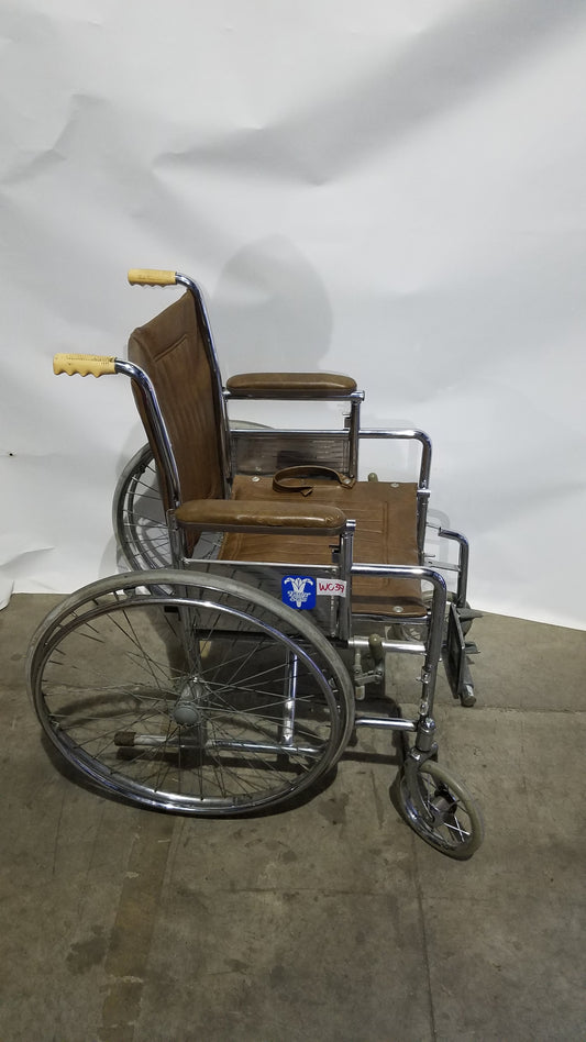 Easter Seals Folding Manual Wheelchair