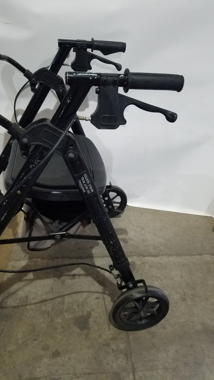 Heavy Duty Rollator Walker with Seat, 4-Wheels