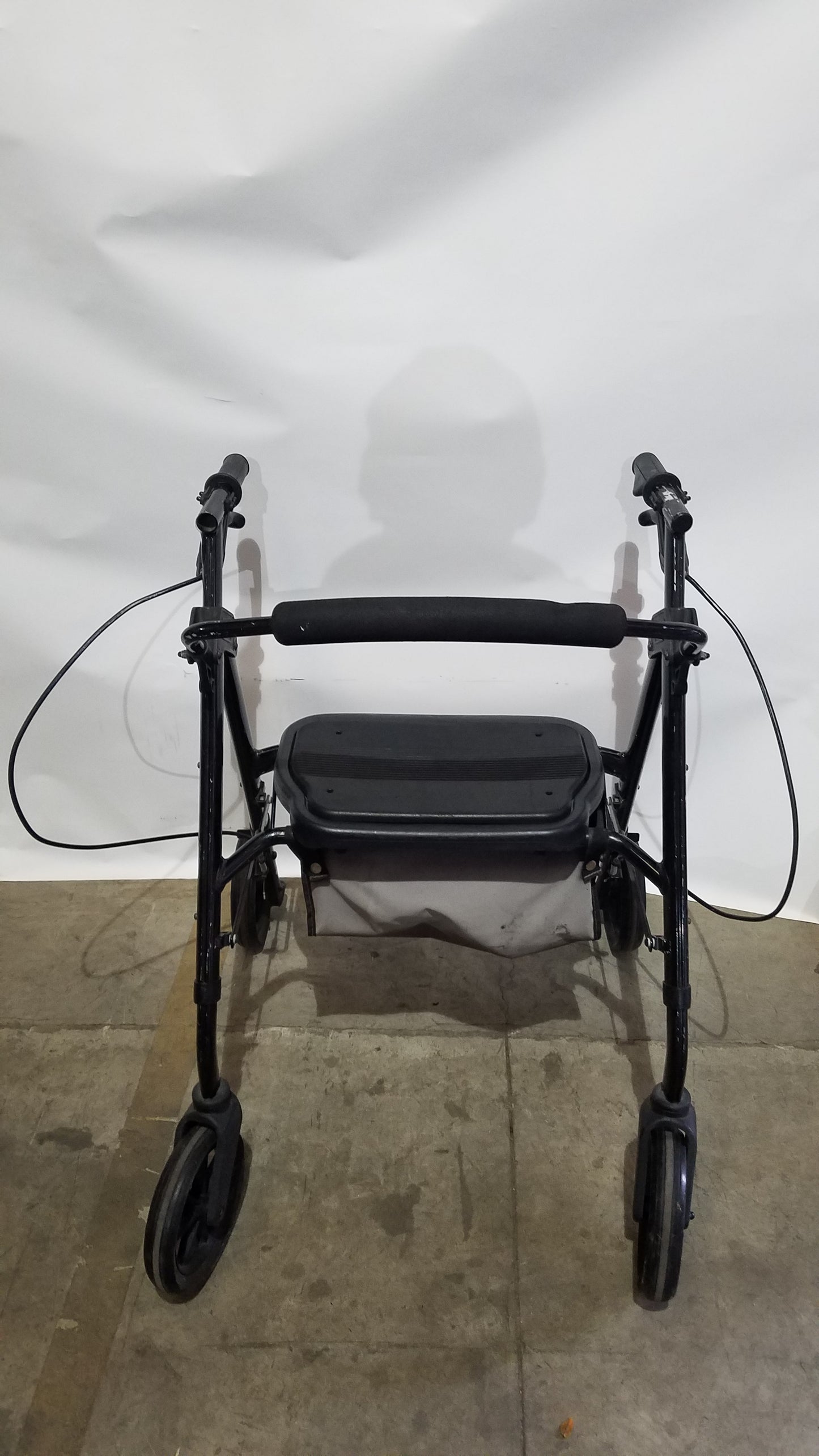 Heavy Duty Rollator Walker with Seat, 4-Wheels