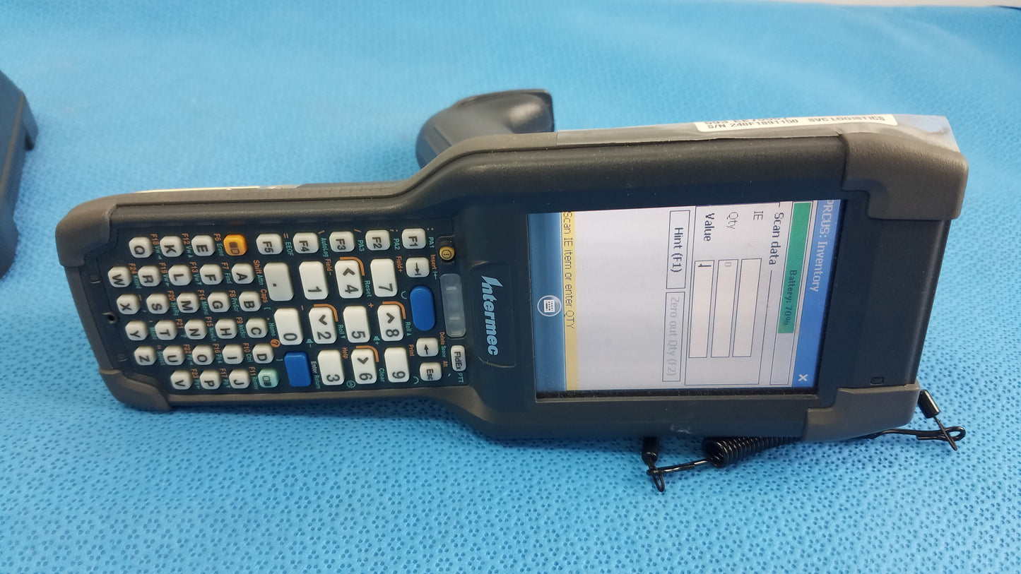 Intermec CK3X Wireless Barcode Scanner With AD20 Charging Base