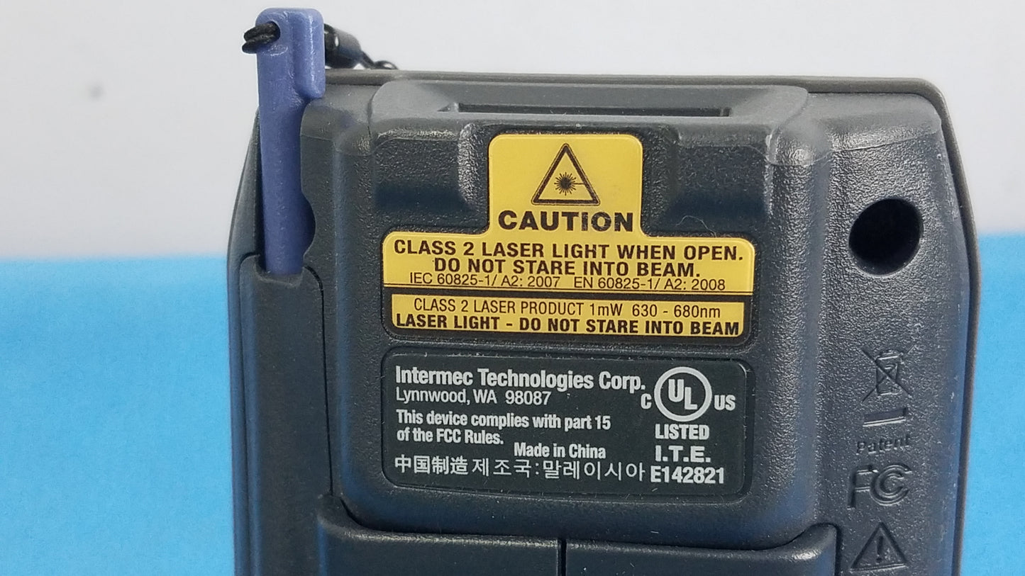 Intermec CK3X Wireless Barcode Scanner With AD20 Charging Base