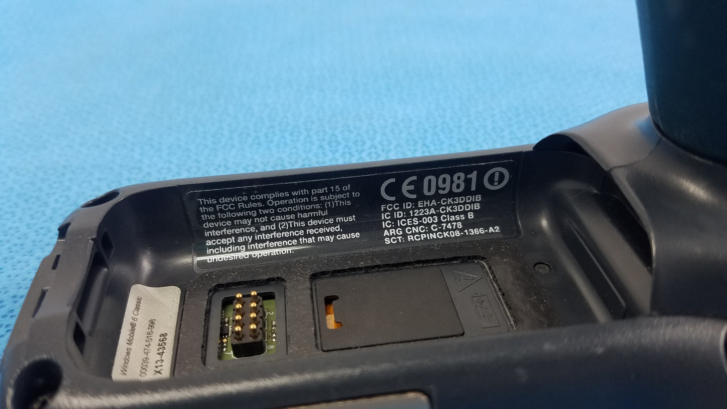 Intermec CK3B Handheld Wireless Barcode Scanner