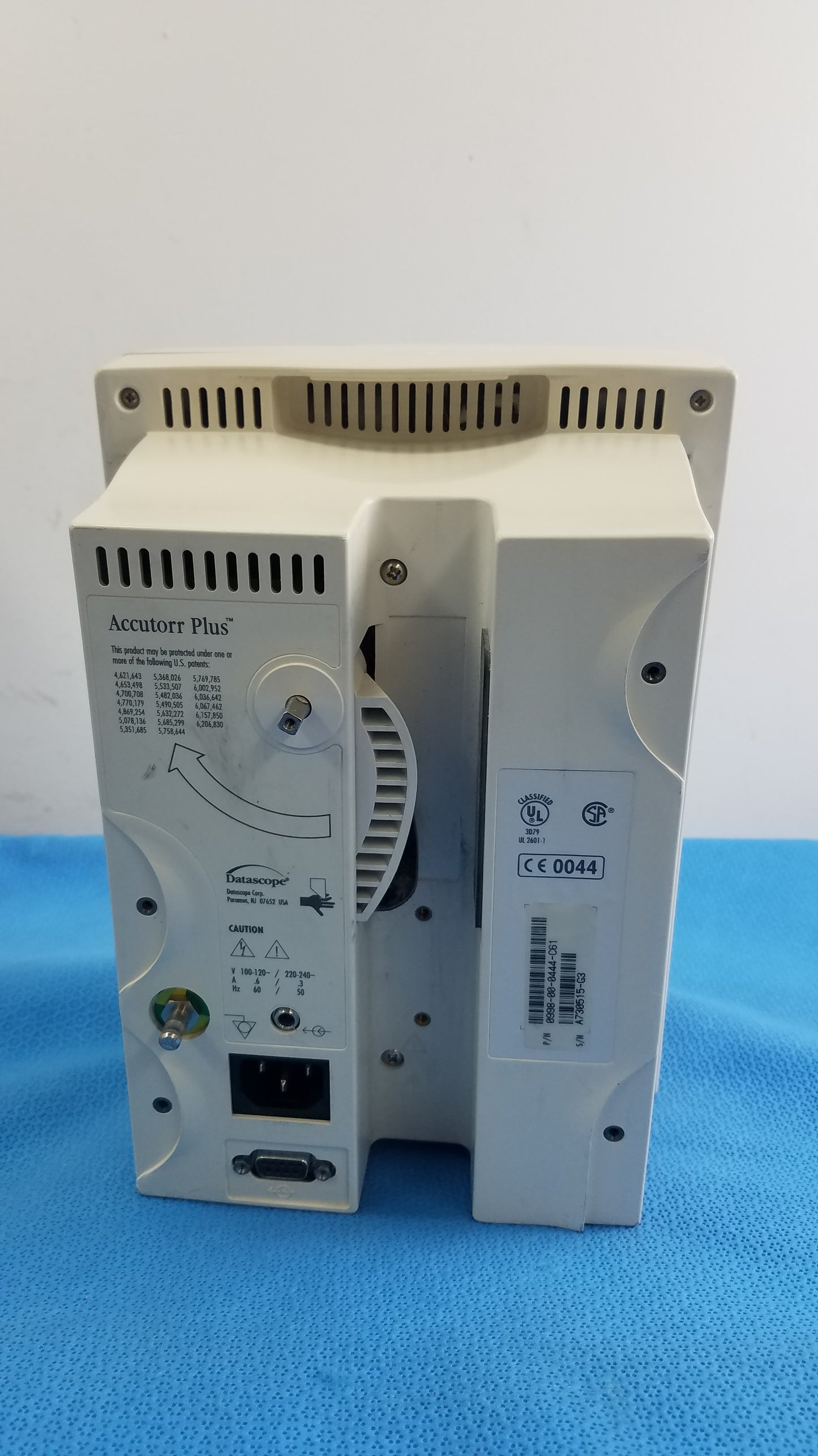 Mindray Datascope Accutorr Plus Vital Signs Monitor